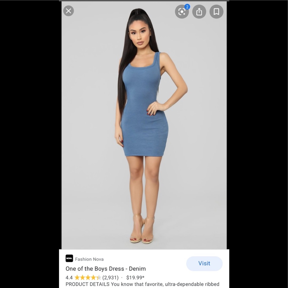 One of the Boys Dress Fashion Nova